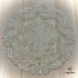 SET DE TABLE - Ronde / Carrée / Rectangle - 30/40cm - motifs Différents - Beige