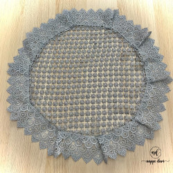 SET DE TABLE - Ronde / Carrée / Rectangle - 30/40cm - motifs Différents - Beige