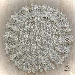 SET DE TABLE - Ronde / Carrée / Rectangle - 30/40cm - motifs Différents - Beige