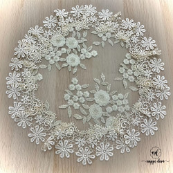 SET DE TABLE - Ronde / Carrée / Rectangle - 30/40cm - motifs Différents - Beige